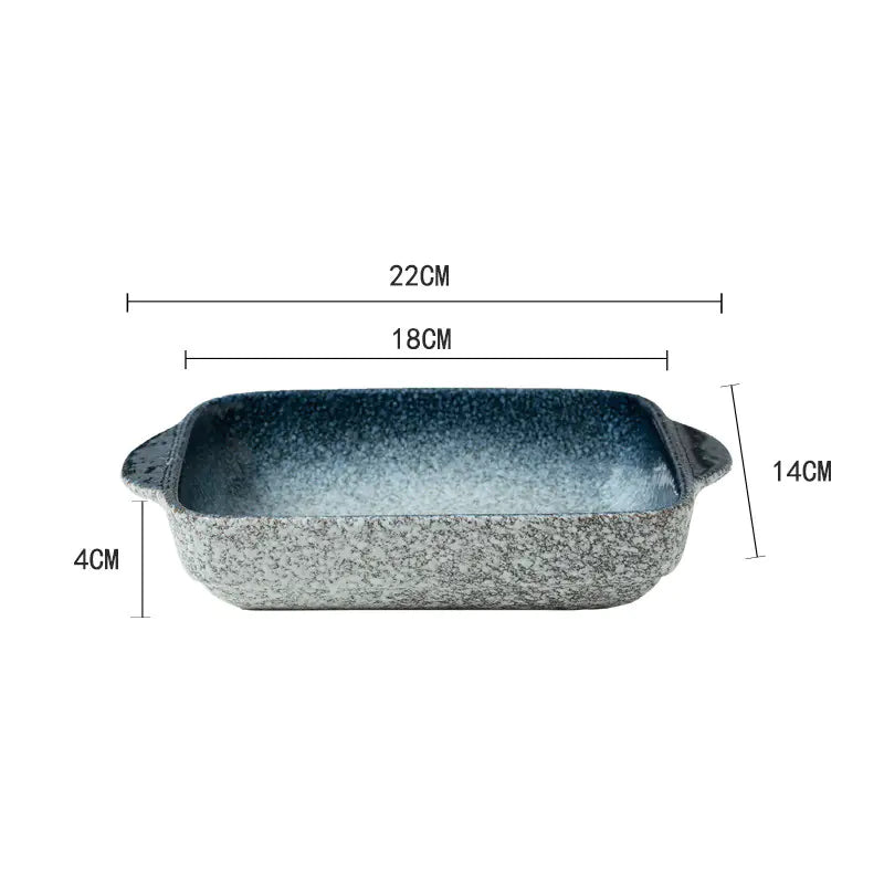 Creative Ceramic Baking Bowl for Microwave Use