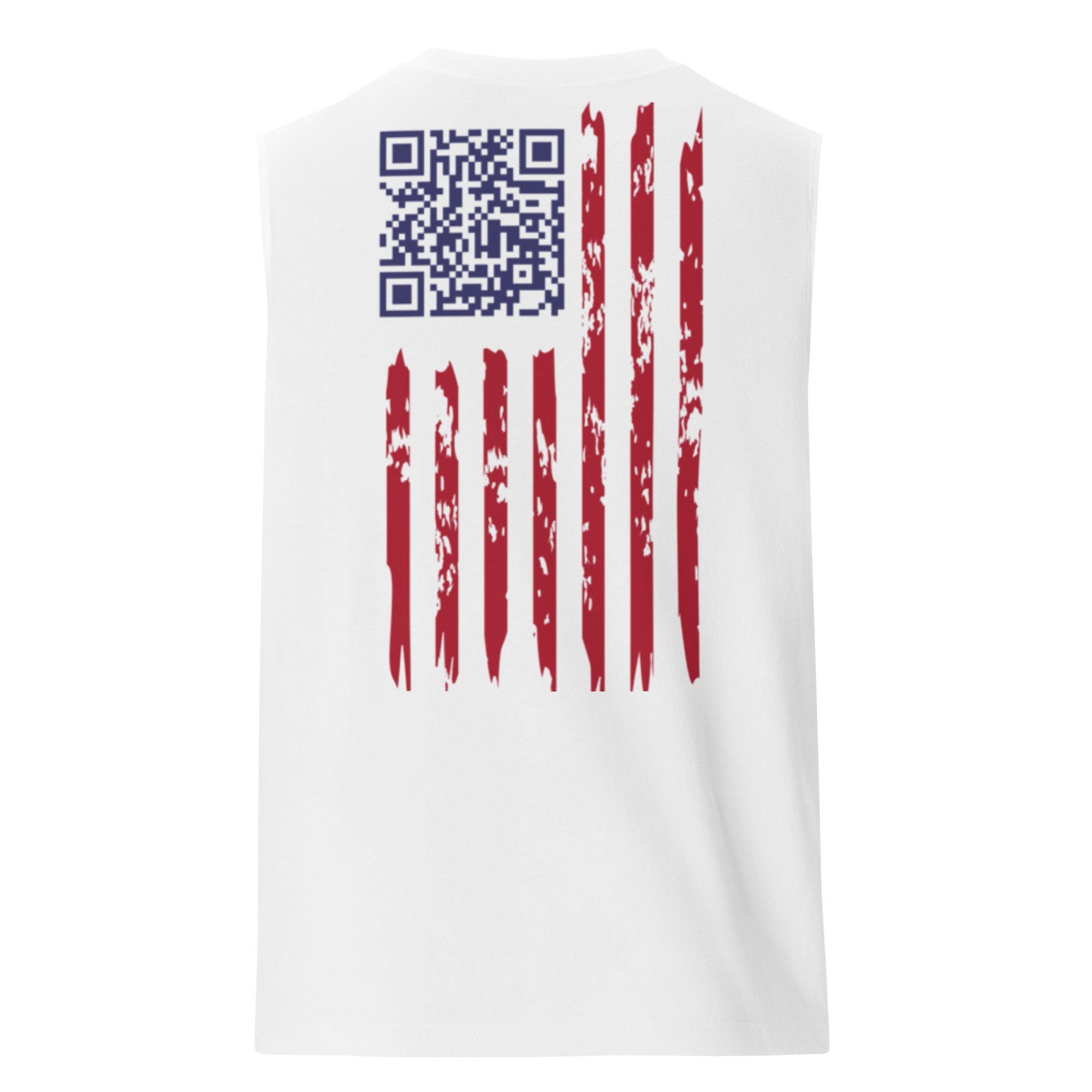 We the People easter-egg QR Code - Trump Dance - Muscle Shirt