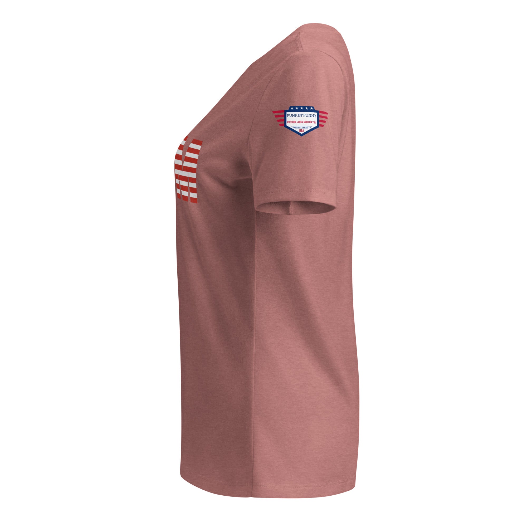 Mom USA - Women’s relaxed v-neck t-shirt